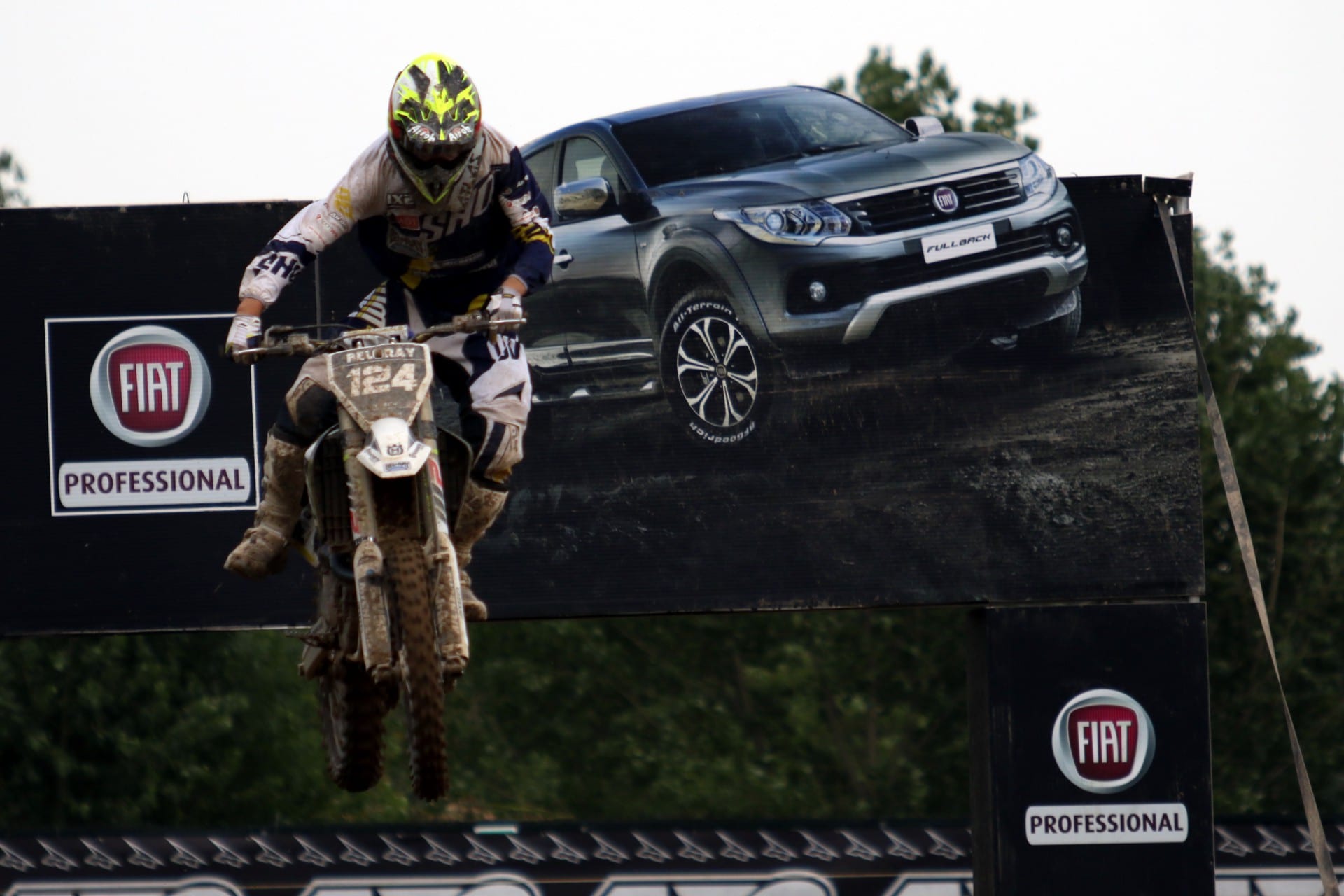 Fiat Fullback на MxGP Motocross Grand Prix на Ломбардија – Италија