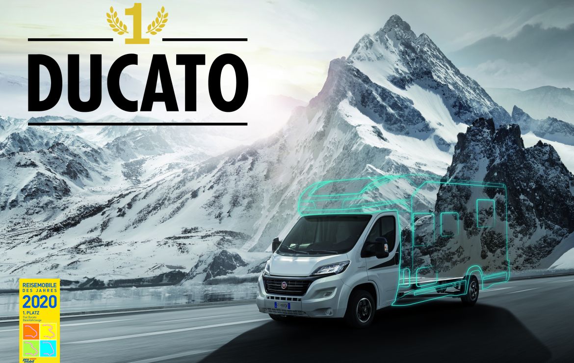 Ducato MY 2020 избран за “Најдобра основа за кампери на годината 2020”