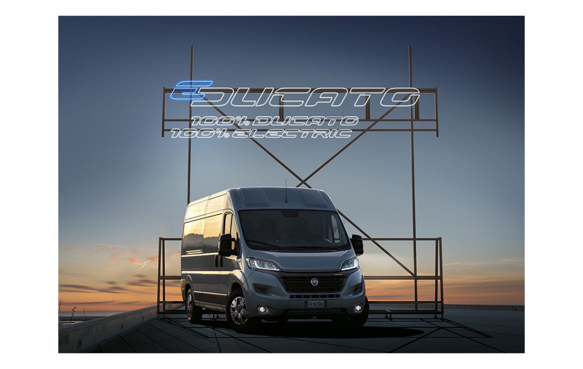 E-Ducato: новото превозно средство на Fiat Professional е “100% Ducato, 100% Elettrico”