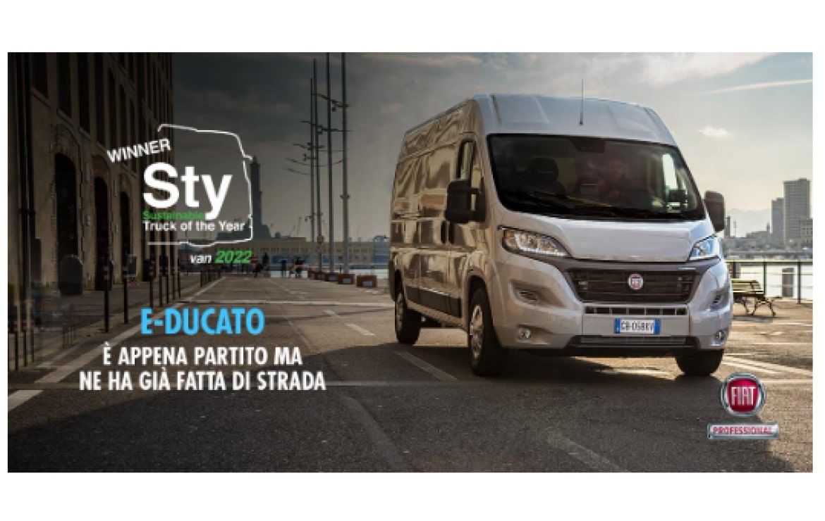 E-Ducato е Sustainable Truck of the Year 2022 во категоријата Van